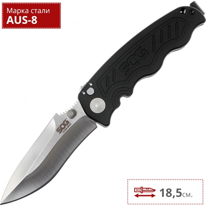 Нож SOG ZOOM MINI ZM1001 SG_ZM1001 Нож SOG ZOOM MINI ZM1001 SG_ZM1001